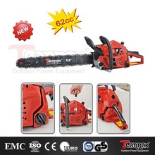 TM6200 Hot Sell 2-Stroke professional gasoline Chinese chainsaw 62cc for Sale