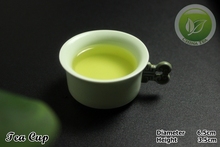 9pcs Rare China Song Ding Kiln Porcelain Teaset Ding Yao Sky Cyan Teapot Justice Cup 6