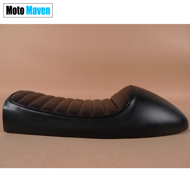 Free Shipping Factory Outlet Cafe Racer motorcycle  seat  Parts  CG125 CB 250 350 550 650 Black  SEAT GN125 GN250 GN400  GS