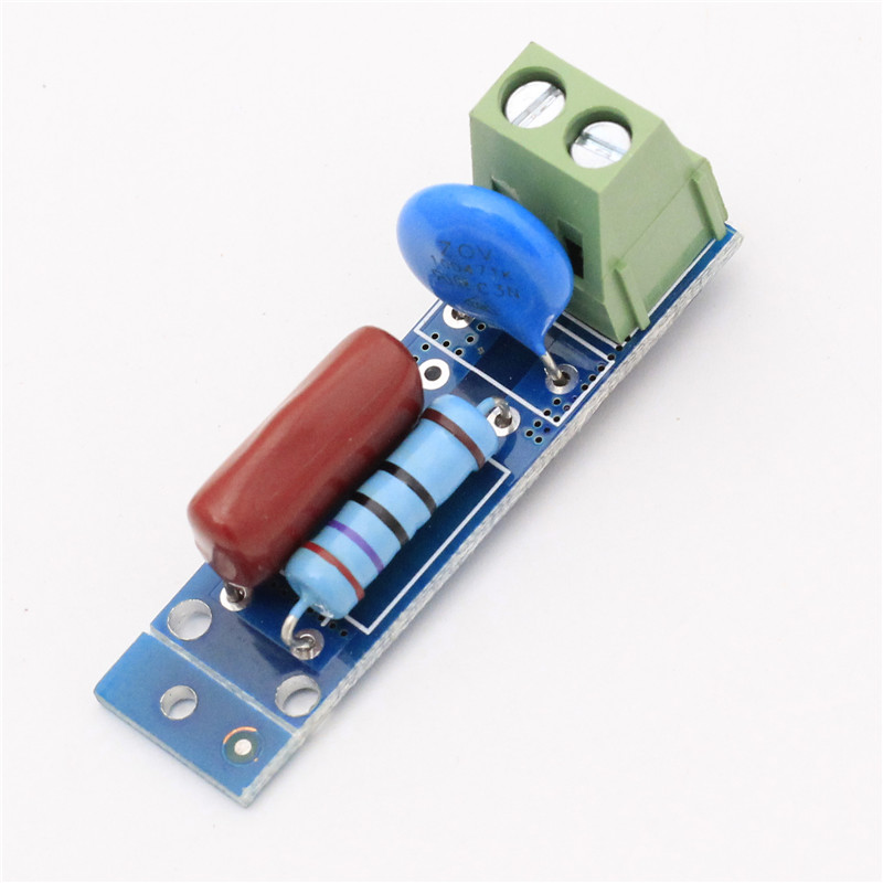 Inductive Load Solenoid Valve Relay Contacts RC Snubber Crcuit