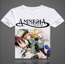 New Fashion Mobile Suit AMNESIA cosplay Pattern Shirt Anime Products AMNESIA T-shirt Men and woman Free Shipping