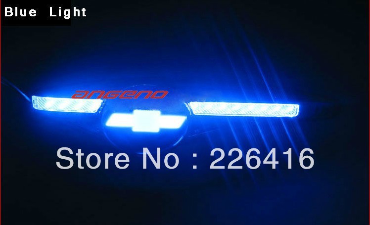 3D синий из светодиодов автоматический переоборудование поворота ( автомобиль logo отображается ) для Chevrolet cruze, Малибу, Captiva, Авео