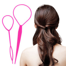 2pcs Hair Accessories Tools Bridal Cosmetology Disc Hair Maker Device 2016 Women Beauty Hairstyle Headband 6 Color Hairpins FL05