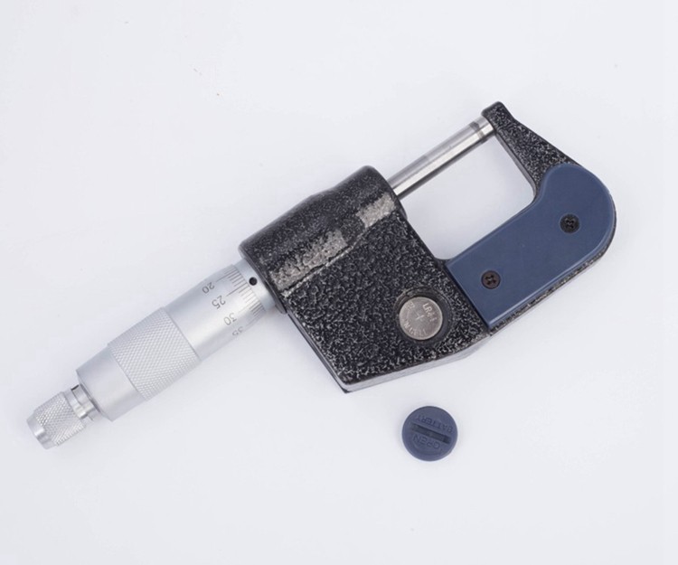 Description Picture 5 of item0.001mm Outside Micrometer 25-50mm Chrome-plated Stainless Steel Digital Micrometer Electronic Micrometer Caliper Gauge Meter