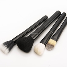 Wholesale Professional New black Makeup Brushes 12 PCs Brush Cosmetic Make Up Set With cylinder Cup