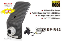 Original Ambarella 5MP 30fps 1920*1080P Luxury Car Camera Full HD Video Recorder DVR Recorde +Russian External GPS Car DVR