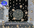LED Crystal Glass Ball Pendant light G4 AC110V 220V lamp 100mm diameter Restaurant stair bar cafes