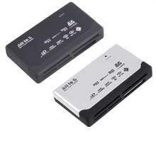 10pcs/lot USB 2.0 ALL IN 1 Multi CARD READER SD/XD/MMC/MS/CF/SDHC for Consumer Electronics Accessories Parts