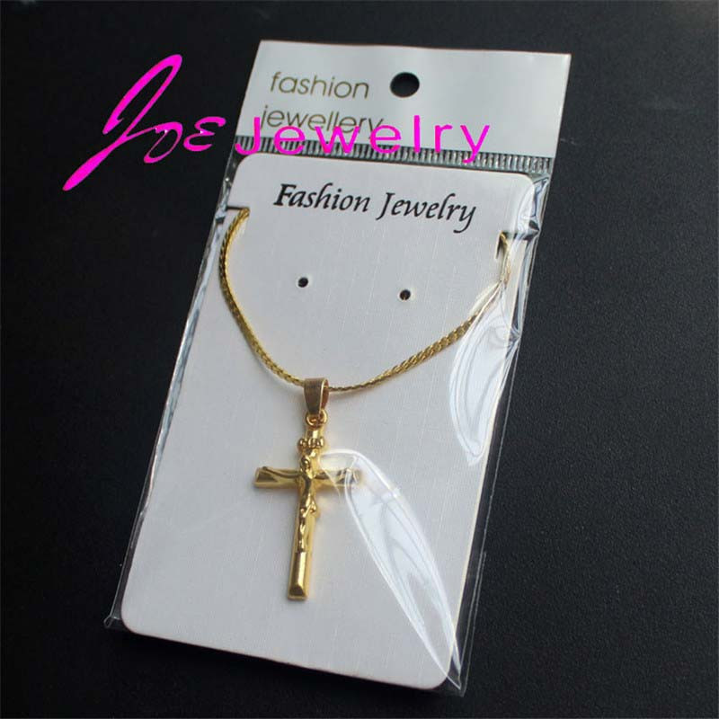 Gold-Jesus-Piece-Cross-Necklace-1