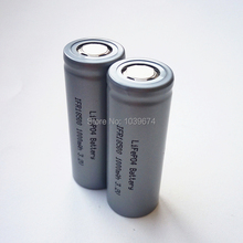 Free Fedex Rechargeable LiFePO IFR 18500 Lithium ion 3 2V 1000mAh Battery Cell High Quality