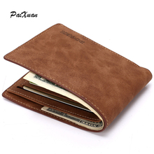 designer men wallets short slim brown Leather genuine wallet men money bag purse carteras cuzdan male purses Portfolio Men sale