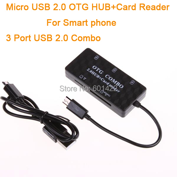 Micro USB OTG  USB 2.0  3 () + SD / TF -     Samsung Galaxy S3 S4   