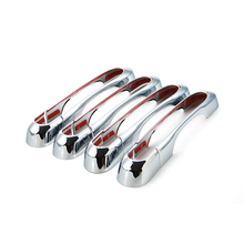 New Products Front & Rear 4 PCS ABS Chrome Door Handle Covers For Jeep Renegade 2015-2016