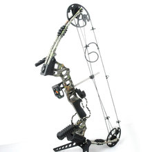 Camo Dream, hunting compound bow, bow and arrow, 20-70lbs adjustable,compound bow arrow,China Archery set,Free shipping