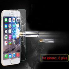 5000pcs/lot for iphone6 5.5inch Explosion Proof Premium 9H 0.3mm tempered glass Screen Protector for iPhone 6 plus 5.5”
