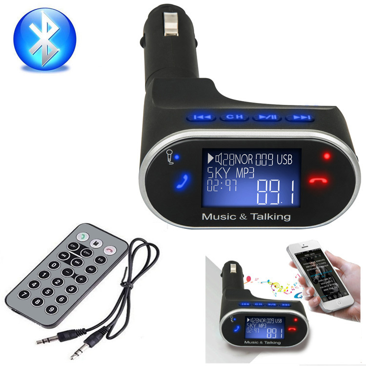  Bluetooth Car Kit mp3-  FM    USB SD TF   Bluetooth  