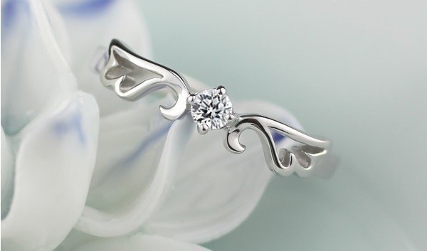 Wings wedding ring