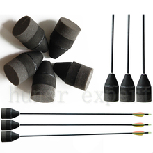 Fiberglass arrow or carbon arrow hunting foam arrow point for recurve bow targeting 1pc