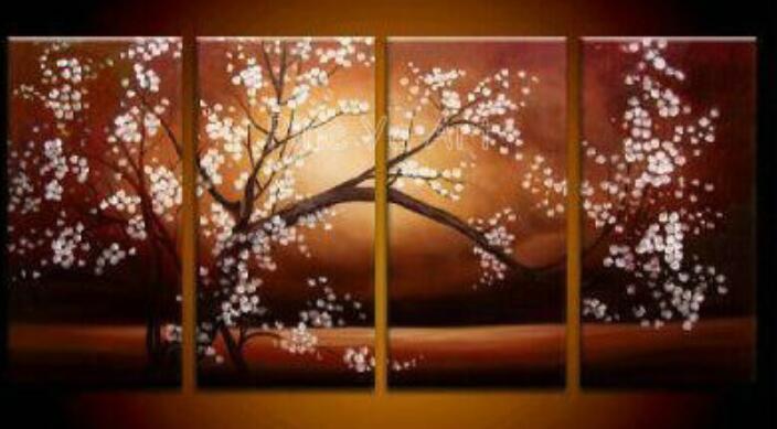 Cherry Blossom Canvas Wall Art high quality cherry tree landscape painting promotion-shop for Cherry Blossom Canvas Wall Art high quality cherry tree landscape painting promotion-shop for