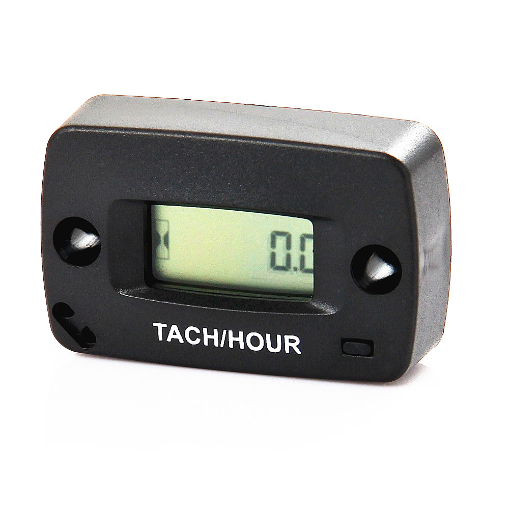 Re settable Gas Golf Cart Tiny TACH & HOUR METER TACHOMETER Water
