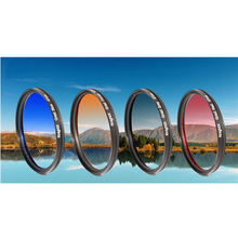Gradual ND Grey lens color filter for Sony Nikon Canon EOS 7D 50D 60D 600D T4i 18-135mm 52mm 55mm 58mm 62mm 67mm 72mm 77mm