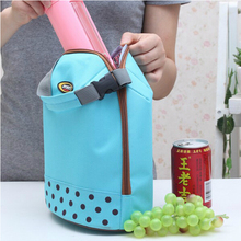 Outdoor Picnic Protable Ice Bags Oxford Hand Carry Thickened Cooler Bags 4 Colors Lunch Bag Food
