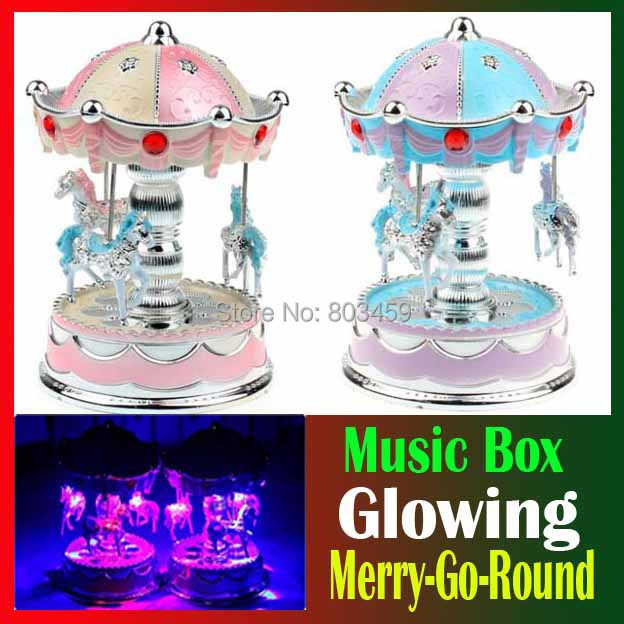 musical box for woman girls resin rotating girlfriend birthday