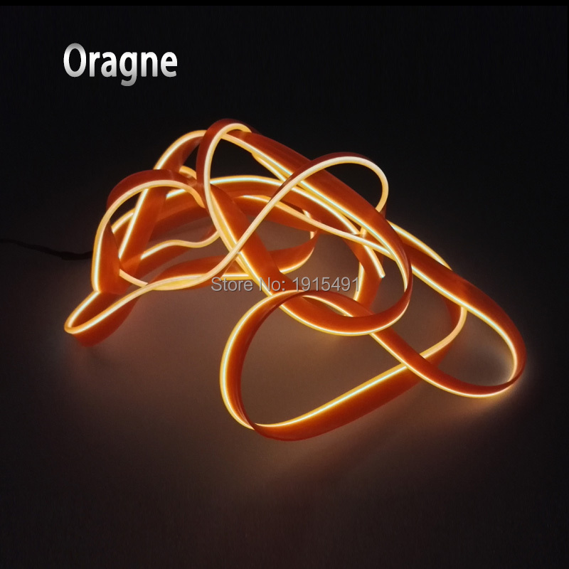 EL Wire lights 6mm Sewing Edge Neon Light Dance Party Car Decor Light Neon Flexible EL Wire Rope Tube LED Strip With 5V USB Plug EL Wire lights 6mm Sewing Edge Neon Light Dance Party Car Decor Light Neon Flexible EL Wire Rope Tube LED Strip With 5V USB Plug