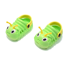 Cute Caterpillar Cartoon Children EVA Sandals Summer Baby Girls Boys Beach Slippers Kids Sandalias Sapato Infantil