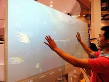 50″ capacitive touch film, 4 points capacitive touch foil film for glass