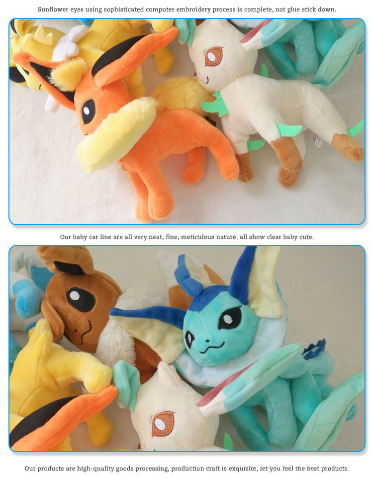 Pocket Anime Plush Toys Umbreon Eevee Espeon Jolteon Vaporeon Flareon Glaceon Leafeon Sylveon Stuffed Animal Dolls Coupons Visit Home Page To Get More
