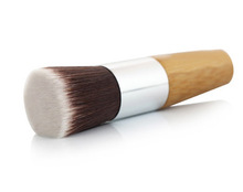 Hot High Quality Ultra low cost 1 Pcs Fashion BAMBOO Flat Top Makeup Brushes Make Up
