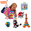 400 pcs Mega Pack Accessories DIY Magnetic Toys Education Assembling Building Block for Children Baby Kids