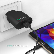  Qualcomm Certified Aukey Quick Charge 2 0 18W USB Wall Charger Smart Fast Charging For