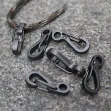 Mini SF Spring Claps Climbing Carabiners EDC Keychain Camping Bottle Hooks Backpack Climbing Claps Tactical Survival Gear