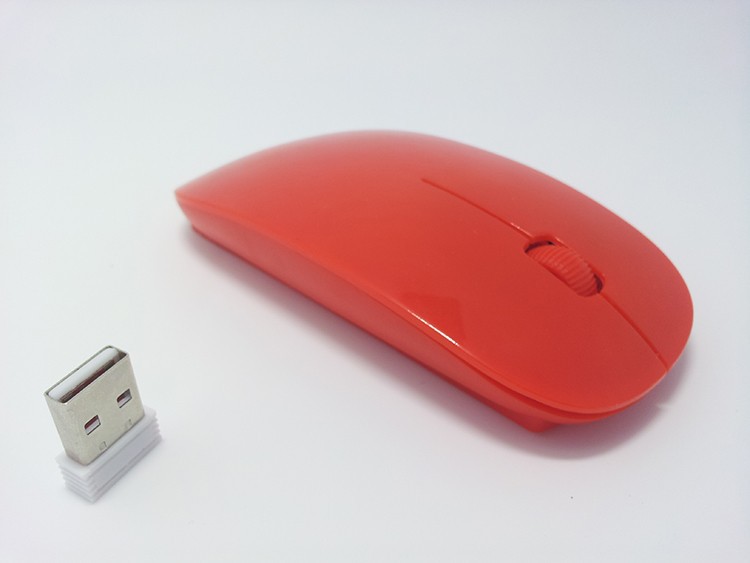 Wireless Mouse - Red_Front