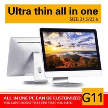 23.6″ G11 Core i3-4130 all in one pc drawing room computer all in one pc virtual computer all in one computer support Microphone