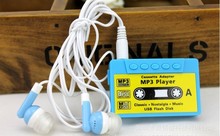 Wholesale Quality Retro Cassette Mini MP3 Music Player with TF Card Slot for leisure (no accessories)