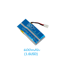 x5c x5 x5sc x5sw 2.4G RC quadcopter rc drone upgrade battery 3.7v 600mah Li-po battery with Gift USB cable Fochutech Battery
