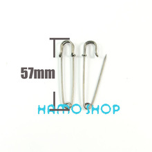 20pcs/lot 57mm Mix Color Metal Kilt Pin Large Safety Brooch Pins Fastening Jewellery Sewing Clothes Free Shpping