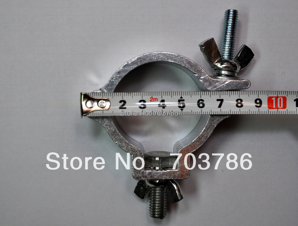 Low price hi-quality Aluminium stage light's Clamps Hook for led light and moving light,Max load:250KG,48-52mm pipe
