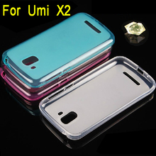New arrival ! Transparent soft TPU case for UMI X2 free shipping ,5 colors for you choose