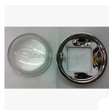 5 unids/lote 10 W lente LED Reflector colimador + 50 mm Base