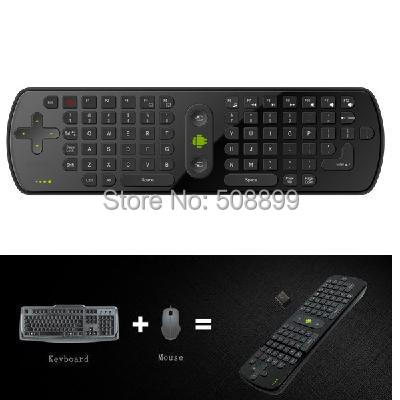 Gyroscope Mini Fly Air Mouse RC11 2.4GHz wireless Keyboard for google android Mini PC TV Palyer Box Free Shipping+Dropshipping