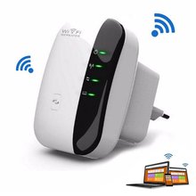 300Mbps WiFi Repeater Network for AP Router Range Signal Expander Booster Extend Amplifier Dual Port Wireless Free Shipping