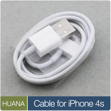 1M High quality 30 Pin Data Sync cable USB 2.0 Charging Charger Cable for iPhone 4 iPhone 4s iPad 2/3 iPod IOS7 IOS8