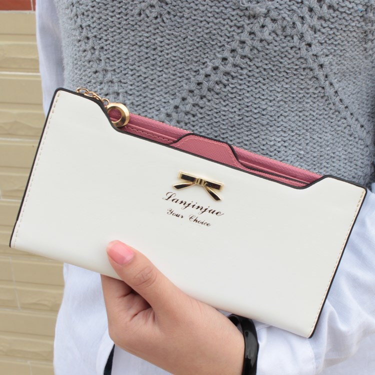 New Arrival Fashion Women Wallets Brand Design High Quality 2015 Credit Card Holder Zipper Long Women