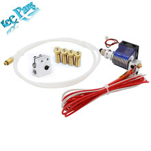 3D Printer J-head Hotend with Fan for 0.4mm 1.75mm 12v E3D v6 Direct Filament Wade Extruder 0.6/0.8/1.0/1.2mm Nozzle+Volcano kit