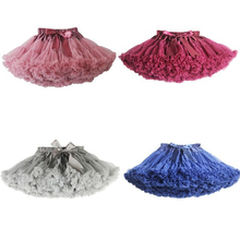 21 Colors Baby And Children Girl Fluffy Chiffon Tutu Pettiskirt Dance Skirts