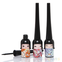 Black Waterproof Cute Doll Eyeliner Liquid Pen Makeup Cosmetic Eye Liner 4DYV 7GQV 8TNG